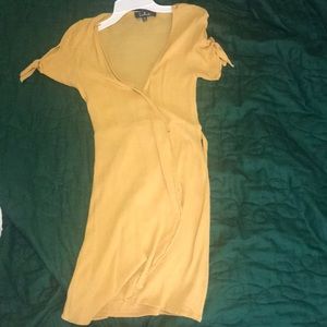 Lulus Yellow Dress XS Small